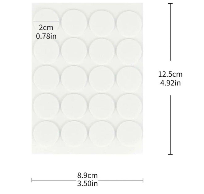 Candle Sticky Dots - 2 Pack, 48 Blue Wax Adhesive Dots For Securing Candles In Holders - View #11