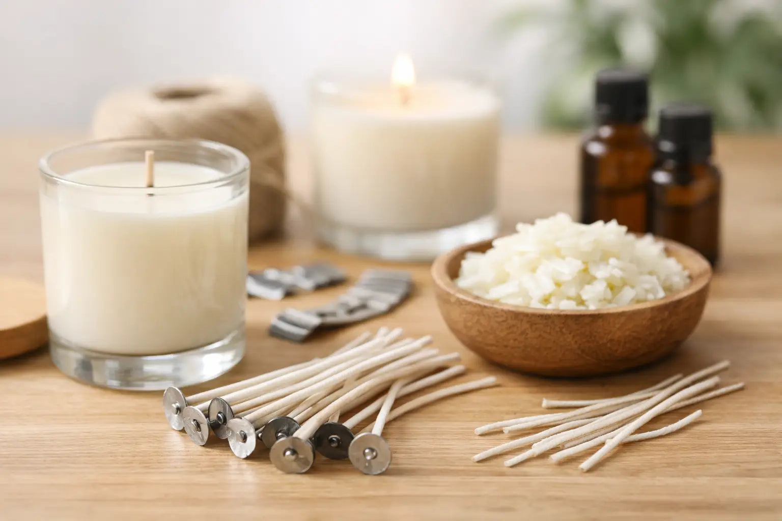 Wicks for Soy Candles UK Guide – Craftiful Fragrance Oils