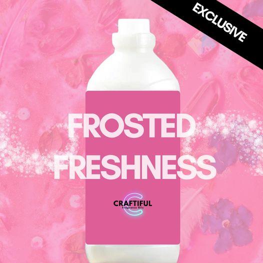 Frosted Freshness Fragrance Oil - Craftiful Fragrance Oils - Supplies for Wax Melts, Candles, Room Sprays, Reed Diffusers, Bath Bombs, Soaps, Perfumes, Bath Salts and Body Sprays