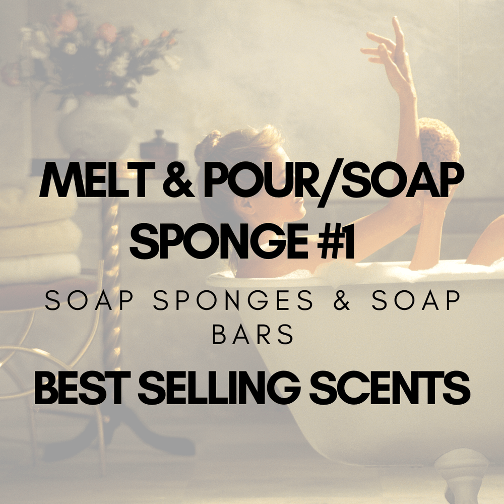 Melt & Pour / Soap Sponge Assessment #1 - Craftiful Fragrance Oils - Supplies for Wax Melts, Candles, Room Sprays, Reed Diffusers, Bath Bombs, Soaps, Perfumes, Bath Salts and Body Sprays