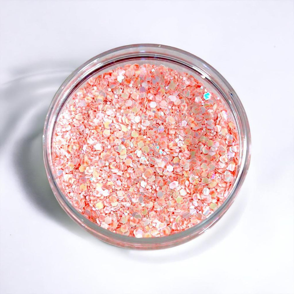 Petal Pink Glitter - Craftiful Fragrance Oils - Supplies for Wax Melts, Candles, Room Sprays, Reed Diffusers, Bath Bombs, Soaps, Perfumes, Bath Salts and Body Sprays
