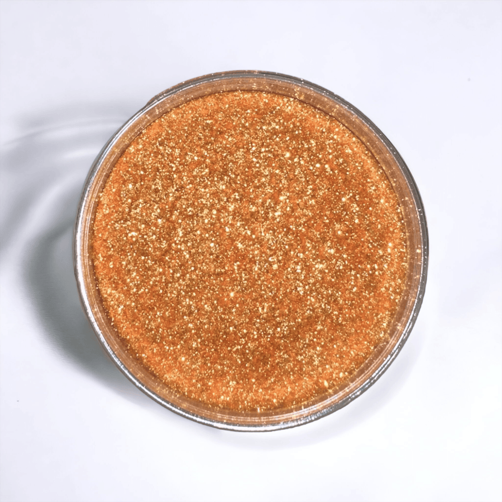 Sparkly Orange Mica Powder - Craftiful Fragrance Oils - Supplies for Wax Melts, Candles, Room Sprays, Reed Diffusers, Bath Bombs, Soaps, Perfumes, Bath Salts and Body Sprays