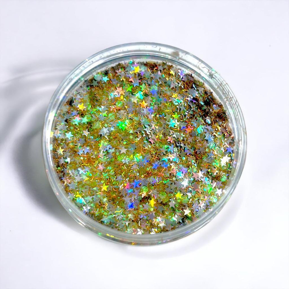 Starry Night Glitter - Craftiful Fragrance Oils - Supplies for Wax Melts, Candles, Room Sprays, Reed Diffusers, Bath Bombs, Soaps, Perfumes, Bath Salts and Body Sprays
